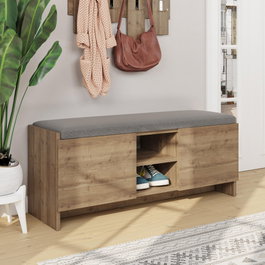 Hanah Home Zapatero Roble Oscuro